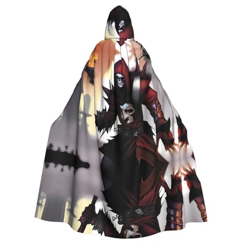 QHZLY Halloween FangedFiends Kapuzenumhang für Erwachsene, Cosplay-Kostüm für Maskerade, Mottoparty, Bühnenaufführung QHZLY Halloween FangedFiends Kapuzenumhang für Erwachsene, Cosplay-Kostüm für Maskerade, Mottoparty, Bühnenaufführung von QHZLY