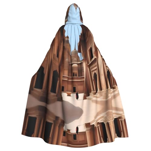 QHZLY Halloween-Kulturerbe-Kapuzenumhang für Erwachsene, Cosplay-Kostüm für Maskerade, Mottoparty, Bühnenaufführung QHZLY Halloween-Kulturerbe-Kapuzenumhang für Erwachsene, Cosplay-Kostüm für Maskerade, Mottoparty, Bühnenaufführung von QHZLY