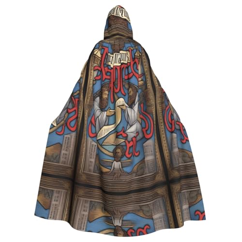 QHZLY Halloween Saints and Sinners Hooded Cloak Adult Cosplay Costume for Masquerade, Theme Party, Stage Performance QHZLY Halloween Saints and Sinners Hooded Cloak Adult Cosplay Costume for Masquerade, Theme Party, Stage Performance von QHZLY