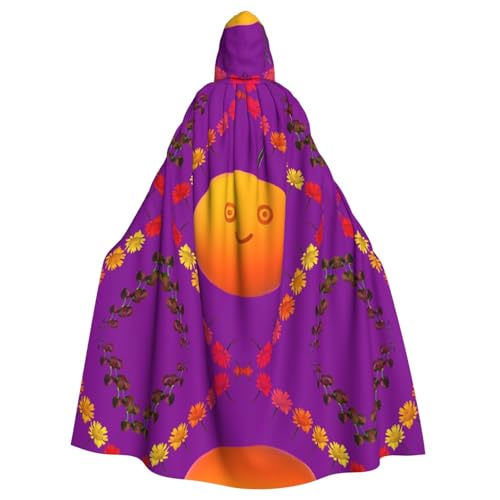 QHZLY Halloween Smiley Orange Kapuzenumhang Erwachsene Cosplay Kostüm für Maskerade, Mottoparty, Bühnenauftritt QHZLY Halloween Smiley Orange Kapuzenumhang Erwachsene Cosplay Kostüm für Maskerade, Mottoparty, Bühnenauftritt von QHZLY