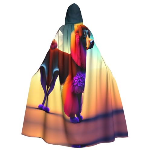QHZLY Halloween-Welpe wartet darauf, nach Hause zu gehen, Kapuzenumhang für Erwachsene, Cosplay-Kostüm für Maskerade, Mottoparty, Bühnenaufführung QHZLY Halloween-Welpe wartet darauf, nach Hause zu gehen, Kapuzenumhang für Erwachsene, Cosplay-Kostüm für Maskerade, Mottoparty, Bühnenaufführung von QHZLY