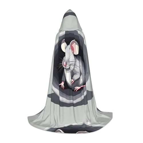 QHZLY Maus im Loch Kapuzenumhang L für Teenager Langer Umhang Cosplay Maskerade Bühnenkostüm Comic-Con Karneval Rollenspiel QHZLY Maus im Loch Kapuzenumhang L für Teenager Langer Umhang Cosplay Maskerade Bühnenkostüm Comic-Con Karneval Rollenspiel von QHZLY