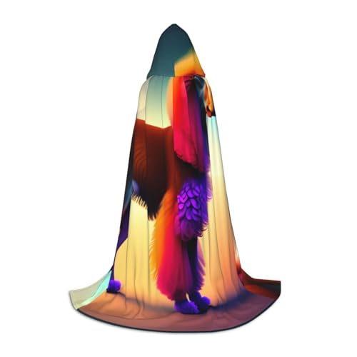 QHZLY Puppy waiting to go home Hooded Cape L For Teens Long Cloak Cosplay Maskerade Stage Costume Comic-Con Carnival Role-Play QHZLY Puppy waiting to go home Hooded Cape L For Teens Long Cloak Cosplay Maskerade Stage Costume Comic-Con Carnival Role-Play von QHZLY