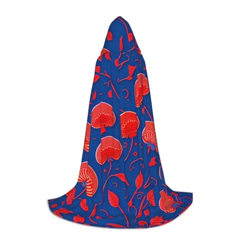 QHZLY Rote Pilze Kapuzenumhang L für Teenager Langer Umhang Cosplay Maskerade Bühnenkostüm Comic-Con Karneval Rollenspiel QHZLY Rote Pilze Kapuzenumhang L für Teenager Langer Umhang Cosplay Maskerade Bühnenkostüm Comic-Con Karneval Rollenspiel von QHZLY