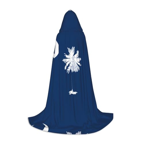 QHZLY South Carolina Flagge Kapuzenumhang M für Teenager Langer Umhang Cosplay Maskerade Bühnenkostüm Comic-Con Karneval Rollenspiel QHZLY South Carolina Flagge Kapuzenumhang M für Teenager Langer Umhang Cosplay Maskerade Bühnenkostüm Comic-Con Karneval Rollenspiel von QHZLY