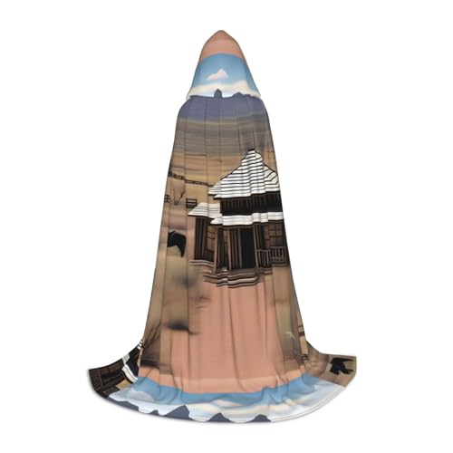 QHZLY Western Trails Kapuzenumhang L für Teenager Langer Umhang Cosplay Maskerade Bühnenkostüm Comic-Con Karneval Rollenspiel QHZLY Western Trails Kapuzenumhang L für Teenager Langer Umhang Cosplay Maskerade Bühnenkostüm Comic-Con Karneval Rollenspiel von QHZLY