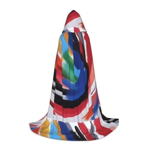 QHZLY a Brushstrokes Kapuzenumhang L für Teenager Langer Umhang Cosplay Maskerade Bühnenkostüm Comic-Con Karneval Rollenspiel QHZLY a Brushstrokes Kapuzenumhang L für Teenager Langer Umhang Cosplay Maskerade Bühnenkostüm Comic-Con Karneval Rollenspiel von QHZLY