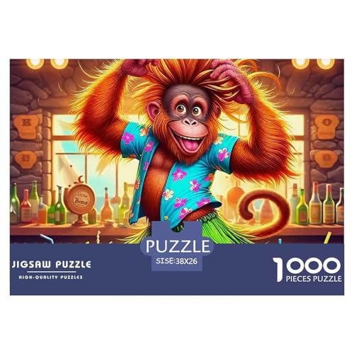 AFFE 1000 Teile Klassische Puzzle Tier Ab 14 Jahren, Teile Passen Perfekt Zusammen, Geschicklichkeitsspiel, Perfekt Für Spieleabende, Pädagogisches 38x26cm/1000pcs AFFE 1000 Teile Klassische Puzzle Tier Ab 14 Jahren, Teile Passen Perfekt Zusammen, Geschicklichkeitsspiel, Perfekt Für Spieleabende, Pädagogisches 38x26cm/1000pcs von QIAVXZIP