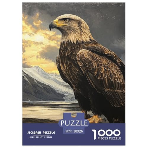 Adler 1000 Teile Klassische Puzzle Ab 14 Jahren, Teile Passen Perfekt Zusammen, Geschicklichkeitsspiel, Premium Quality, Pädagogisches 38x26cm/1000pcs Adler 1000 Teile Klassische Puzzle Ab 14 Jahren, Teile Passen Perfekt Zusammen, Geschicklichkeitsspiel, Premium Quality, Pädagogisches 38x26cm/1000pcs von QIAVXZIP