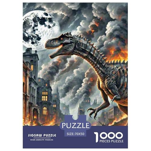 Bone Dragon Skimming Nacht 1000 Teile Schwieriges Großes Puzzle, Familien, Teile Passen Perfekt Zusammen, Geschicklichkeitsspiel, Perfekt Für Spieleabende, Stressabbau-Spielzeug 70x50c Bone Dragon Skimming Nacht 1000 Teile Schwieriges Großes Puzzle, Familien, Teile Passen Perfekt Zusammen, Geschicklichkeitsspiel, Perfekt Für Spieleabende, Stressabbau-Spielzeug 70x50c von QIAVXZIP
