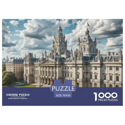 Buckingham Palace, Großbritannien 1000 Teile Anspruchsvolles Puzzle Und Kinder, Teile Passen Perfekt Zusammen, Geschicklichkeitsspiel, Premium Quality, Pädagogisches 70x50cm/1000pcs von QIAVXZIP