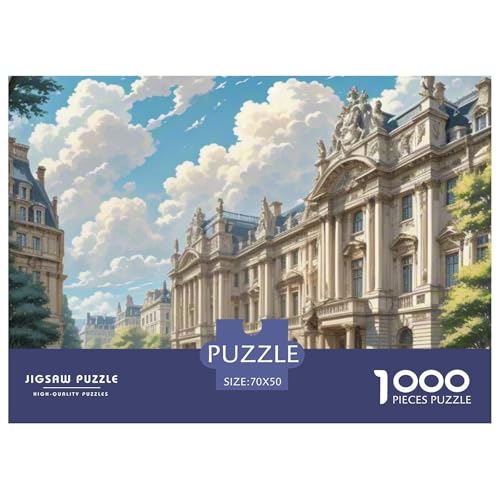 Buckingham Palace, Großbritannien 1000 Teile Klassische Puzzle, Teile Passen Perfekt Zusammen, Geschicklichkeitsspiel, Perfekt Für Spieleabende, Stressabbau-Spielzeug 70x50cm/1000pcs von QIAVXZIP