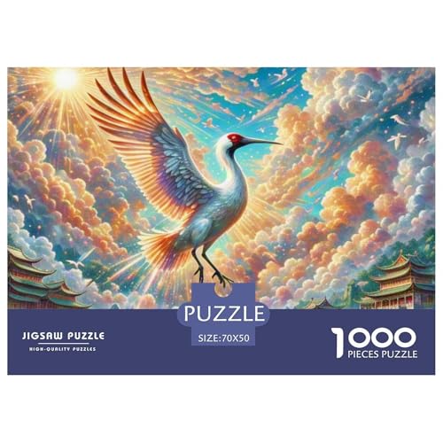 Der Vogel des Paradieses Tanzt 1000 Teile Klassische Puzzle Tier, Teile Passen Perfekt Zusammen, Geschicklichkeitsspiel, Perfekt Für Spieleabende, Pädagogisches 70x50cm/1000pcs Der Vogel des Paradieses Tanzt 1000 Teile Klassische Puzzle Tier, Teile Passen Perfekt Zusammen, Geschicklichkeitsspiel, Perfekt Für Spieleabende, Pädagogisches 70x50cm/1000pcs von QIAVXZIP