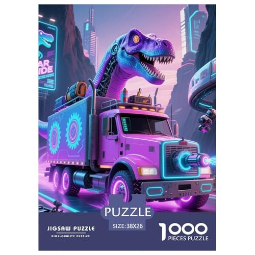 Dinosaurier 1000 Teile Klassische Puzzle Tier Ab 14 Jahren, Teile Passen Perfekt Zusammen, Geschicklichkeitsspiel, Perfekt Für Spieleabende, Pädagogisches 38x26cm/1000pcs Dinosaurier 1000 Teile Klassische Puzzle Tier Ab 14 Jahren, Teile Passen Perfekt Zusammen, Geschicklichkeitsspiel, Perfekt Für Spieleabende, Pädagogisches 38x26cm/1000pcs von QIAVXZIP
