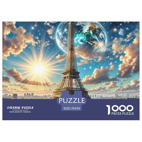 Eiffelturm, France 1000 Teile Klassische Puzzle, Teile Passen Perfekt Zusammen, Geschicklichkeitsspiel, Perfekt Für Spieleabende, Stressabbau-Spielzeug 70x50cm/1000pcs Eiffelturm, France 1000 Teile Klassische Puzzle, Teile Passen Perfekt Zusammen, Geschicklichkeitsspiel, Perfekt Für Spieleabende, Stressabbau-Spielzeug 70x50cm/1000pcs von QIAVXZIP