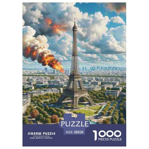Eiffelturm, France 1000 Teile Klassische Puzzle, Teile Passen Perfekt Zusammen, Geschicklichkeitsspiel, Premium Quality, Stressabbau-Spielzeug 38x26cm/1000pcs Eiffelturm, France 1000 Teile Klassische Puzzle, Teile Passen Perfekt Zusammen, Geschicklichkeitsspiel, Premium Quality, Stressabbau-Spielzeug 38x26cm/1000pcs von QIAVXZIP