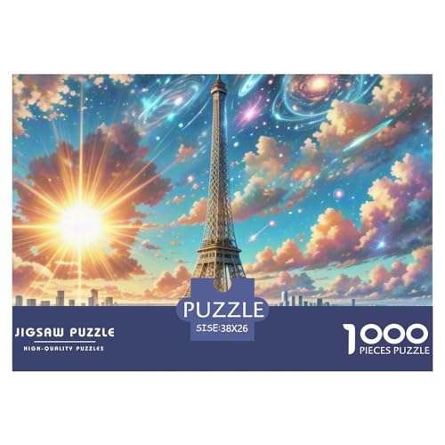 Eiffelturm, France 1000 Teile Unmöglich Puzzles, Teile Passen Perfekt Zusammen, Geschicklichkeitsspiel, Perfekt Für Spieleabende, Stressabbau-Spielzeug 38x26cm/1000pcs Eiffelturm, France 1000 Teile Unmöglich Puzzles, Teile Passen Perfekt Zusammen, Geschicklichkeitsspiel, Perfekt Für Spieleabende, Stressabbau-Spielzeug 38x26cm/1000pcs von QIAVXZIP