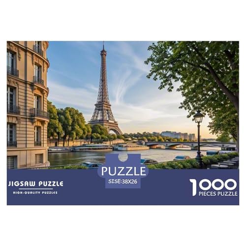 Eiffelturm 1000 Teile Schwieriges Großes Puzzle Tier, Teile Passen Perfekt Zusammen, Geschicklichkeitsspiel, Premium Quality, Pädagogisches 38x26cm/1000pcs Eiffelturm 1000 Teile Schwieriges Großes Puzzle Tier, Teile Passen Perfekt Zusammen, Geschicklichkeitsspiel, Premium Quality, Pädagogisches 38x26cm/1000pcs von QIAVXZIP