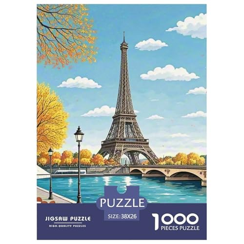 Eiffelturm 1000 Teile Unmöglich Puzzles Tier, Teile Passen Perfekt Zusammen, Geschicklichkeitsspiel, Perfekt Für Spieleabende, Stressabbau-Spielzeug 38x26cm/1000pcs Eiffelturm 1000 Teile Unmöglich Puzzles Tier, Teile Passen Perfekt Zusammen, Geschicklichkeitsspiel, Perfekt Für Spieleabende, Stressabbau-Spielzeug 38x26cm/1000pcs von QIAVXZIP