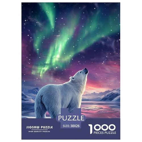 Eisbär 1000 Teile Klassische Puzzle Für Erwachsene, Familien, Teile Passen Perfekt Zusammen, Geschicklichkeitsspiel, Perfekt Für Spieleabende, Stressabbau-Spielzeug 38x26cm/1000pcs Eisbär 1000 Teile Klassische Puzzle Für Erwachsene, Familien, Teile Passen Perfekt Zusammen, Geschicklichkeitsspiel, Perfekt Für Spieleabende, Stressabbau-Spielzeug 38x26cm/1000pcs von QIAVXZIP