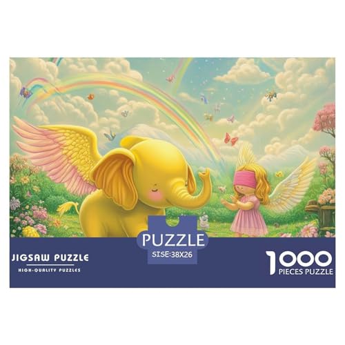 Elefanten 1000 Teile Unmöglich Puzzles, Teile Passen Perfekt Zusammen, Geschicklichkeitsspiel, Premium Quality, Stressabbau-Spielzeug 38x26cm/1000pcs Elefanten 1000 Teile Unmöglich Puzzles, Teile Passen Perfekt Zusammen, Geschicklichkeitsspiel, Premium Quality, Stressabbau-Spielzeug 38x26cm/1000pcs von QIAVXZIP