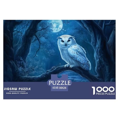 Eule 1000 Teile Klassische Puzzle Ab 14 Jahren, Teile Passen Perfekt Zusammen, Geschicklichkeitsspiel, Premium Quality, Stressabbau-Spielzeug 38x26cm/1000pcs Eule 1000 Teile Klassische Puzzle Ab 14 Jahren, Teile Passen Perfekt Zusammen, Geschicklichkeitsspiel, Premium Quality, Stressabbau-Spielzeug 38x26cm/1000pcs von QIAVXZIP