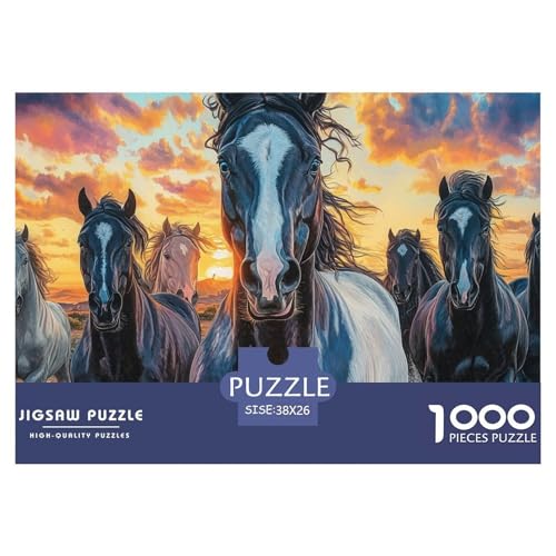 Feines Pferd 1000 Teile Unmöglich Puzzles, Teile Passen Perfekt Zusammen, Geschicklichkeitsspiel, Premium Quality, Stressabbau-Spielzeug 38x26cm/1000pcs Feines Pferd 1000 Teile Unmöglich Puzzles, Teile Passen Perfekt Zusammen, Geschicklichkeitsspiel, Premium Quality, Stressabbau-Spielzeug 38x26cm/1000pcs von QIAVXZIP