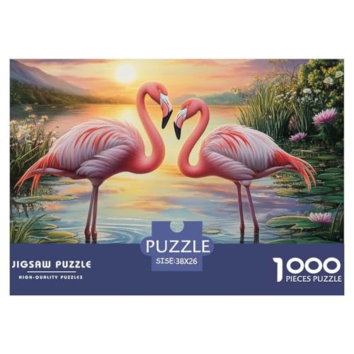 Flamingo 1000 Teile Unmöglich Puzzles, Teile Passen Perfekt Zusammen, Geschicklichkeitsspiel, Perfekt Für Spieleabende, Pädagogisches 38x26cm/1000pcs Flamingo 1000 Teile Unmöglich Puzzles, Teile Passen Perfekt Zusammen, Geschicklichkeitsspiel, Perfekt Für Spieleabende, Pädagogisches 38x26cm/1000pcs von QIAVXZIP