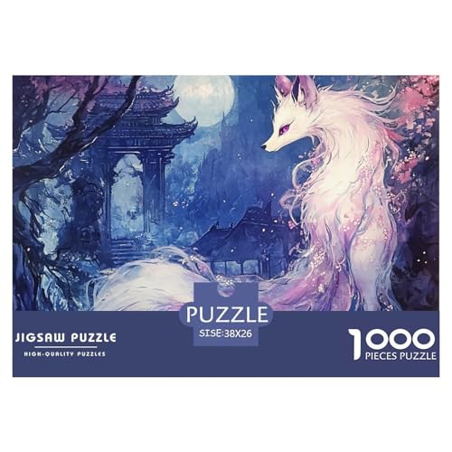 Fox 1000 Teile Klassische Puzzle Ab 14 Jahren, Teile Passen Perfekt Zusammen, Geschicklichkeitsspiel, Perfekt Für Spieleabende, Pädagogisches 38x26cm/1000pcs Fox 1000 Teile Klassische Puzzle Ab 14 Jahren, Teile Passen Perfekt Zusammen, Geschicklichkeitsspiel, Perfekt Für Spieleabende, Pädagogisches 38x26cm/1000pcs von QIAVXZIP
