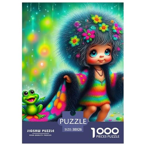 Frosch 1000 Teile Klassische Puzzle Tier Ab 14 Jahren, Teile Passen Perfekt Zusammen, Geschicklichkeitsspiel, Perfekt Für Spieleabende, Pädagogisches 38x26cm/1000pcs Frosch 1000 Teile Klassische Puzzle Tier Ab 14 Jahren, Teile Passen Perfekt Zusammen, Geschicklichkeitsspiel, Perfekt Für Spieleabende, Pädagogisches 38x26cm/1000pcs von QIAVXZIP