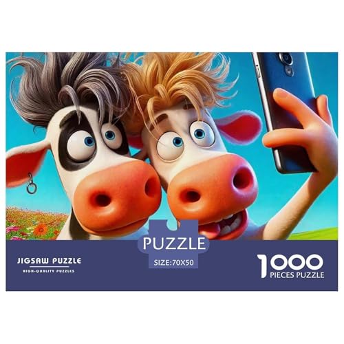 Kleiner Esel 1000 Teile Unmöglich Puzzles Tier Für Die Ganze Familie, Teile Passen Perfekt Zusammen, Geschicklichkeitsspiel, Premium Quality, Pädagogisches 70x50cm/1000pcs Kleiner Esel 1000 Teile Unmöglich Puzzles Tier Für Die Ganze Familie, Teile Passen Perfekt Zusammen, Geschicklichkeitsspiel, Premium Quality, Pädagogisches 70x50cm/1000pcs von QIAVXZIP