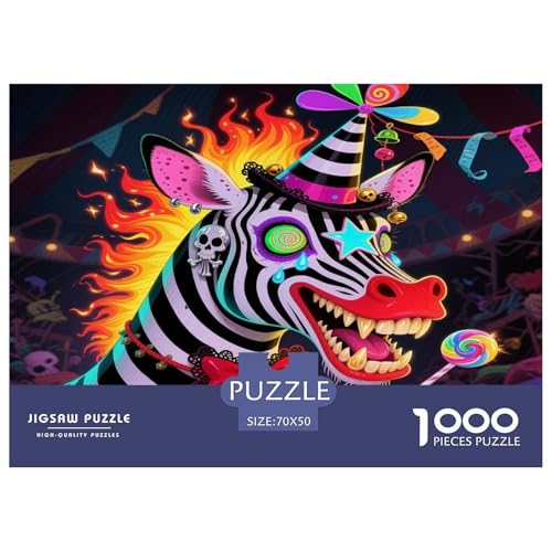 Kleiner Esel 1000 Teile Unmöglich Puzzles Tier Für Erwachsene Und Kinder, Teile Passen Perfekt Zusammen, Geschicklichkeitsspiel, Perfekt Für Spieleabende, Stressabbau-Spielzeug 70x50cm/1000pcs Kleiner Esel 1000 Teile Unmöglich Puzzles Tier Für Erwachsene Und Kinder, Teile Passen Perfekt Zusammen, Geschicklichkeitsspiel, Perfekt Für Spieleabende, Stressabbau-Spielzeug 70x50cm/1000pcs von QIAVXZIP