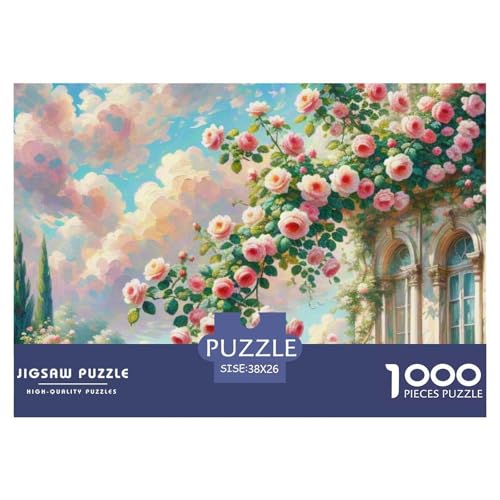 Kletterrose 1000 Teile Schwieriges Großes Puzzle Tier, Teile Passen Perfekt Zusammen, Geschicklichkeitsspiel, Premium Quality, Pädagogisches 38x26cm/1000pcs Kletterrose 1000 Teile Schwieriges Großes Puzzle Tier, Teile Passen Perfekt Zusammen, Geschicklichkeitsspiel, Premium Quality, Pädagogisches 38x26cm/1000pcs von QIAVXZIP