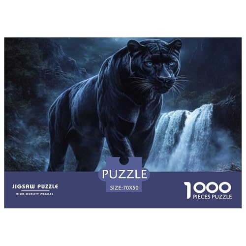 Leopard 1000 Teile Unmöglich Puzzles Ab 14 Jahren, Teile Passen Perfekt Zusammen, Geschicklichkeitsspiel, Premium Quality, Pädagogisches 70x50cm/1000pcs Leopard 1000 Teile Unmöglich Puzzles Ab 14 Jahren, Teile Passen Perfekt Zusammen, Geschicklichkeitsspiel, Premium Quality, Pädagogisches 70x50cm/1000pcs von QIAVXZIP