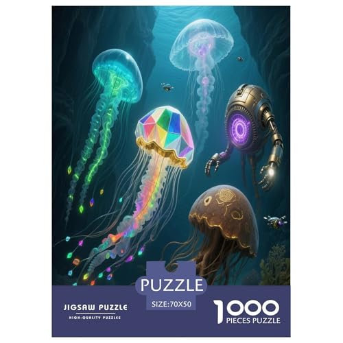 Medulen 1000 Teile Schwieriges Großes Puzzle Tier Ab 14 Jahren, Teile Passen Perfekt Zusammen, Geschicklichkeitsspiel, Perfekt Für Spieleabende, Pädagogisches 70x50cm/1000pcs von QIAVXZIP