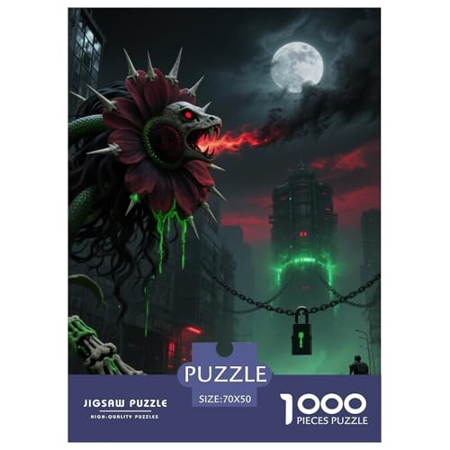 Medusa Sonnenblumen 1000 Teile Klassische Puzzle, Familien, Teile Passen Perfekt Zusammen, Geschicklichkeitsspiel, Premium Quality, Stressabbau-Spielzeug 70x50cm/1000pcs Medusa Sonnenblumen 1000 Teile Klassische Puzzle, Familien, Teile Passen Perfekt Zusammen, Geschicklichkeitsspiel, Premium Quality, Stressabbau-Spielzeug 70x50cm/1000pcs von QIAVXZIP