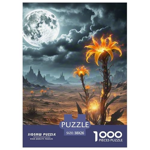 Medusa Sonnenblumen 1000 Teile Klassische Puzzle, Teile Passen Perfekt Zusammen, Geschicklichkeitsspiel, Perfekt Für Spieleabende, Pädagogisches 38x26cm/1000pcs von QIAVXZIP