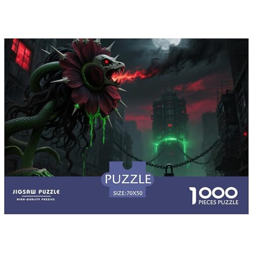 Medusa Sonnenblumen 1000 Teile Klassische Puzzle, Teile Passen Perfekt Zusammen, Geschicklichkeitsspiel, Perfekt Für Spieleabende, Stressabbau-Spielzeug 70x50cm/1000pcs Medusa Sonnenblumen 1000 Teile Klassische Puzzle, Teile Passen Perfekt Zusammen, Geschicklichkeitsspiel, Perfekt Für Spieleabende, Stressabbau-Spielzeug 70x50cm/1000pcs von QIAVXZIP