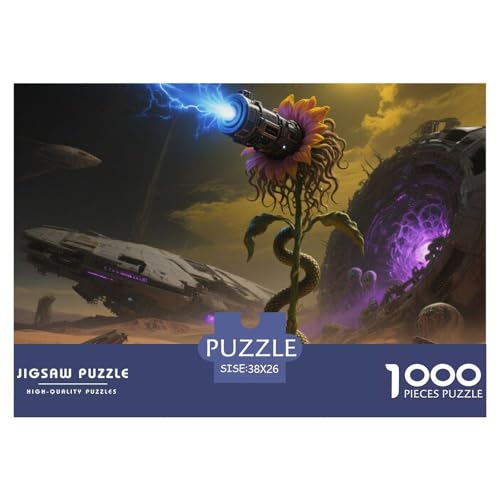 Medusa Sonnenblumen 1000 Teile Unmöglich Puzzles, Teile Passen Perfekt Zusammen, Geschicklichkeitsspiel, Perfekt Für Spieleabende, Pädagogisches 38x26cm/1000pcs Medusa Sonnenblumen 1000 Teile Unmöglich Puzzles, Teile Passen Perfekt Zusammen, Geschicklichkeitsspiel, Perfekt Für Spieleabende, Pädagogisches 38x26cm/1000pcs von QIAVXZIP