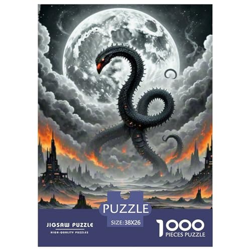 Medusa Sonnenblumen 1000 Teile Unmöglich Puzzles, Teile Passen Perfekt Zusammen, Geschicklichkeitsspiel, Perfekt Für Spieleabende, Stressabbau-Spielzeug 38x26cm/1000pcs von QIAVXZIP