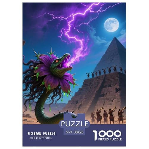 Medusa Sonnenblumen 1000 Teile Unmöglich Puzzles, Teile Passen Perfekt Zusammen, Geschicklichkeitsspiel, Premium Quality, Pädagogisches 38x26cm/1000pcs Medusa Sonnenblumen 1000 Teile Unmöglich Puzzles, Teile Passen Perfekt Zusammen, Geschicklichkeitsspiel, Premium Quality, Pädagogisches 38x26cm/1000pcs von QIAVXZIP
