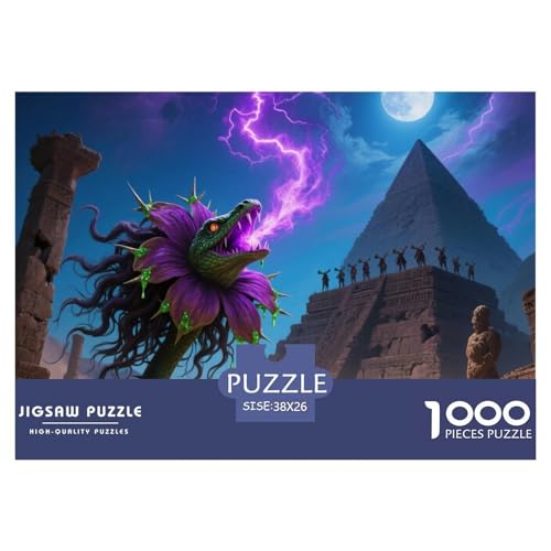 Medusa Sonnenblumen 1000 Teile Unmöglich Puzzles Und Kinder, Teile Passen Perfekt Zusammen, Geschicklichkeitsspiel, Premium Quality, Stressabbau-Spielzeug 38x26cm/1000pcs Medusa Sonnenblumen 1000 Teile Unmöglich Puzzles Und Kinder, Teile Passen Perfekt Zusammen, Geschicklichkeitsspiel, Premium Quality, Stressabbau-Spielzeug 38x26cm/1000pcs von QIAVXZIP