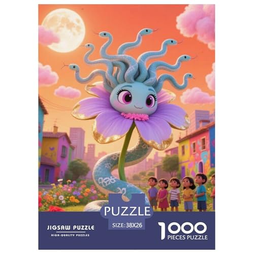 Medusa Sonnenblumen 1000 Teile Unmöglich Puzzles Und Kinder, Teile Passen Perfekt Zusammen, Geschicklichkeitsspiel, Premium Quality, Stressabbau-Spielzeug 38x26cm/1000pcs Medusa Sonnenblumen 1000 Teile Unmöglich Puzzles Und Kinder, Teile Passen Perfekt Zusammen, Geschicklichkeitsspiel, Premium Quality, Stressabbau-Spielzeug 38x26cm/1000pcs von QIAVXZIP