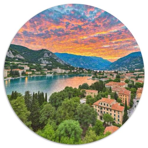 Nationalpark Plitvicer Seen 1000 Teile Künstlerisches Jigsaw Puzzle Kreisförmige EinzigKunst ige Puzzle Schwieriges Großes Stressabbau-Spielzeug Für Erwachsene Und Kinder 1000pcs ( Nationalpark Plitvicer Seen 1000 Teile Künstlerisches Jigsaw Puzzle Kreisförmige EinzigKunst ige Puzzle Schwieriges Großes Stressabbau-Spielzeug Für Erwachsene Und Kinder 1000pcs ( von QIAVXZIP