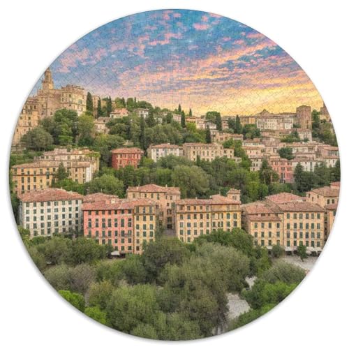 Naturpark Cabo de Gata-Níjar 1000 Teile Künstlerisches Jigsaw Puzzle Kreisförmige EinzigKunst ige Puzzle Schwieriges Großes Stressabbau-Spielzeug Geeignet 1000pcs (67.5x67.5cm) von QIAVXZIP