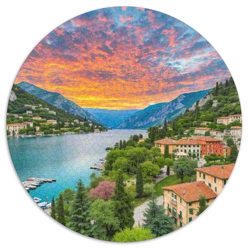 Naturpark Cabo de Gata-Níjar 1000 Teile Puzzle Circular Puzzles Schwieriges Großes Stressabbau-Spielzeug Für Erwachsene Und Kinder 1000pcs (67.5x67.5cm) von QIAVXZIP