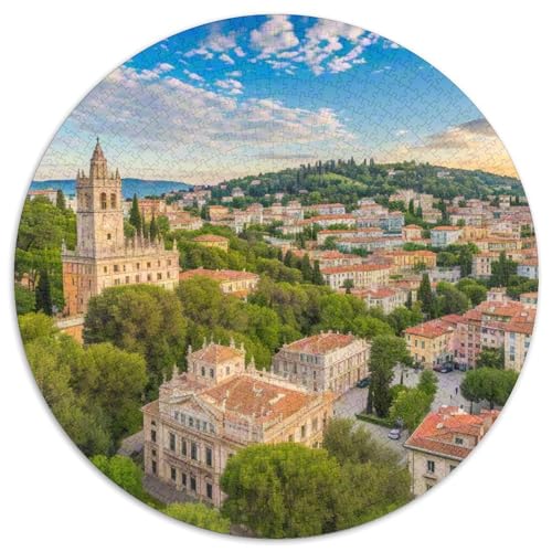 Naturpark Cabo de Gata-Níjar 1000 Teile Puzzle Kreisförmige EinzigKunst ige Puzzle Schwieriges Großes Stressabbau-Spielzeug Geeignet 1000pcs (67.5x67.5cm) von QIAVXZIP