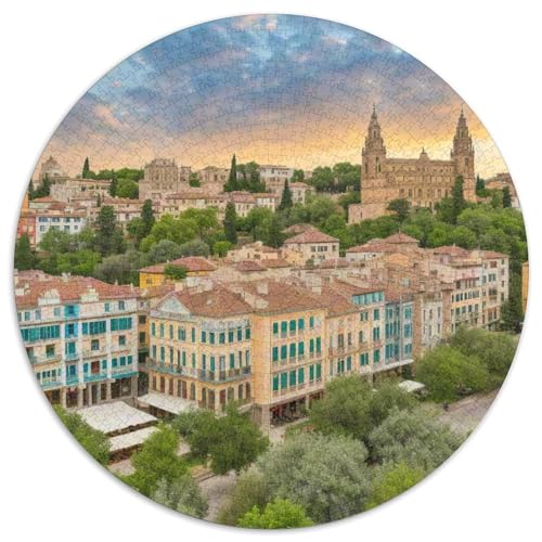 Naturpark Cabo de Gata-Níjar 1000 Teile Puzzle Rundes Puzzle Schwieriges Großes Stressabbau-Spielzeug Für Erwachsene Und Kinder 1000pcs (67.5x67.5cm) von QIAVXZIP