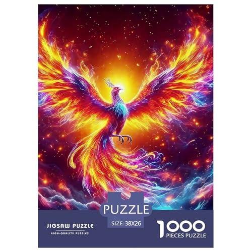 Phoenix 1000 Teile Klassische Puzzle Tier Ab 14 Jahren, Teile Passen Perfekt Zusammen, Geschicklichkeitsspiel, Perfekt Für Spieleabende, Pädagogisches 38x26cm/1000pcs Phoenix 1000 Teile Klassische Puzzle Tier Ab 14 Jahren, Teile Passen Perfekt Zusammen, Geschicklichkeitsspiel, Perfekt Für Spieleabende, Pädagogisches 38x26cm/1000pcs von QIAVXZIP