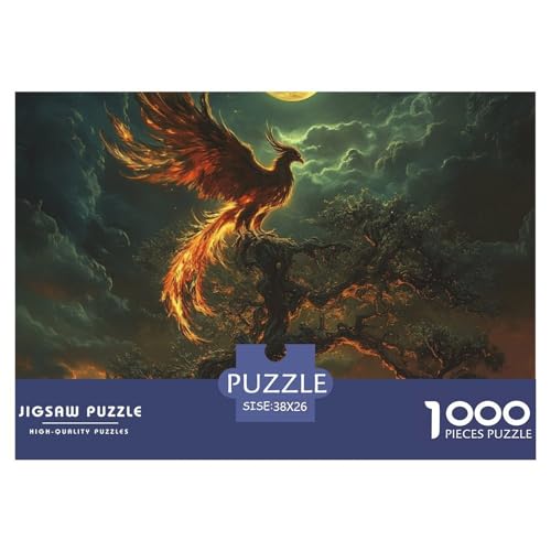 Phoenix 1000 Teile Unmöglich Puzzles Ab 14 Jahren, Teile Passen Perfekt Zusammen, Geschicklichkeitsspiel, Perfekt Für Spieleabende, Pädagogisches 38x26cm/1000pcs Phoenix 1000 Teile Unmöglich Puzzles Ab 14 Jahren, Teile Passen Perfekt Zusammen, Geschicklichkeitsspiel, Perfekt Für Spieleabende, Pädagogisches 38x26cm/1000pcs von QIAVXZIP